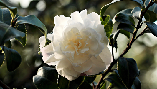 Yellow Jade Peony Porcelain Diffuser