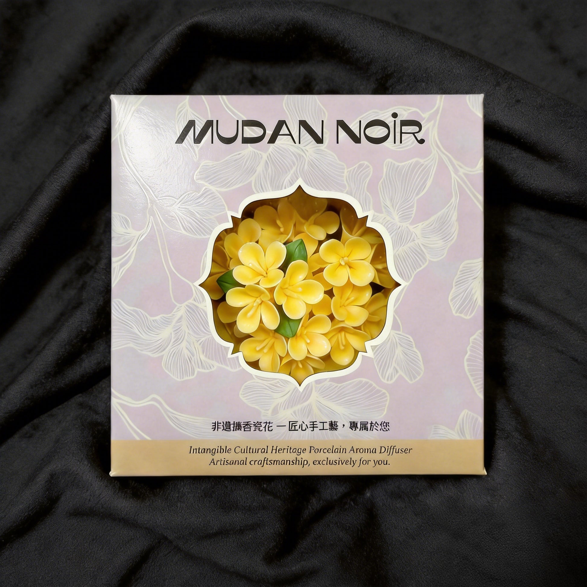 Mudan Noir Autumn Reverie Osmanthus Yellow Single Bloom Gift Box