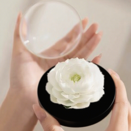 Mudan Noir Radiant Peony Porcelain Diffuser