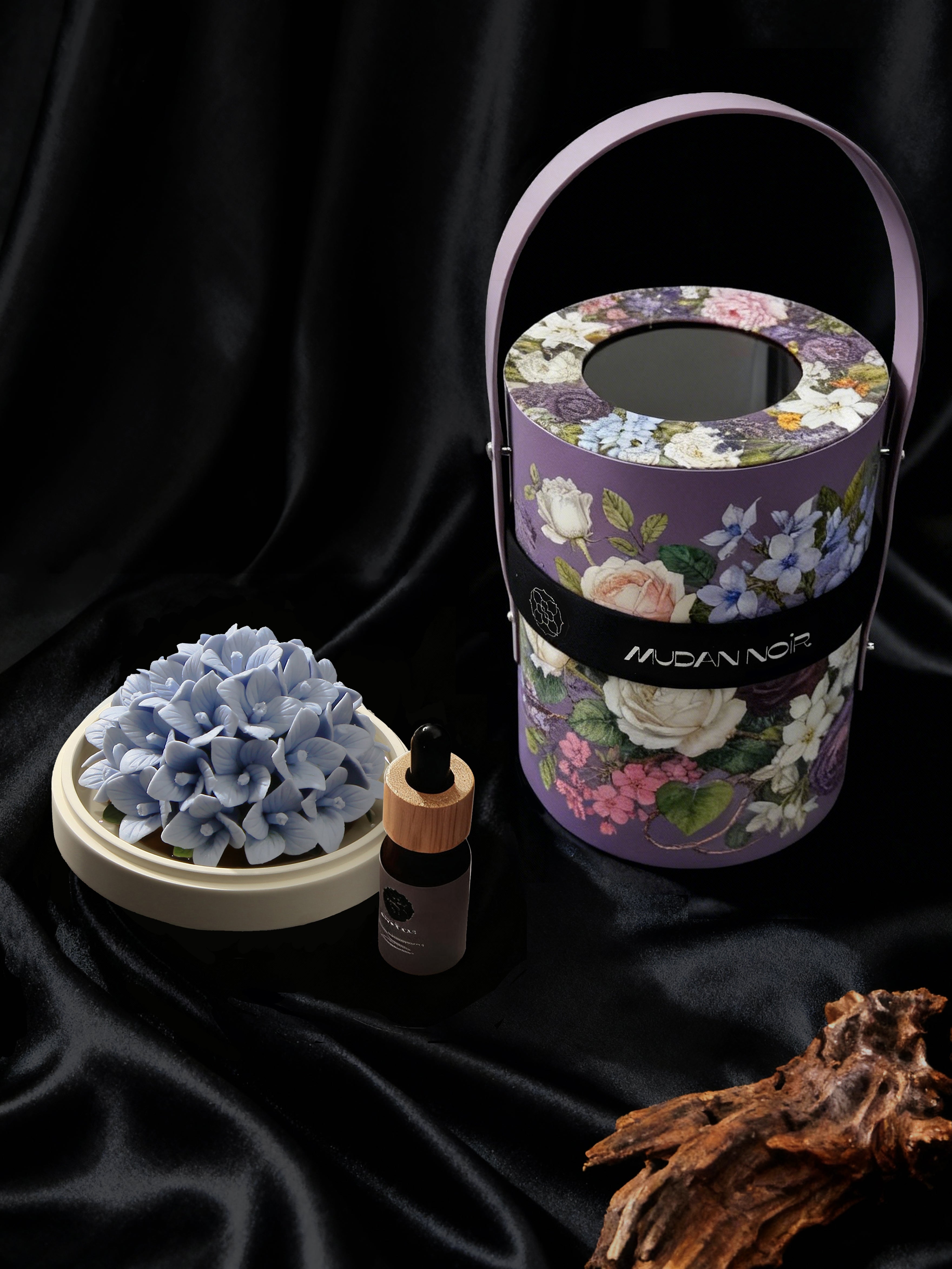 Champion Hydrangea Porcelain Diffuser blooms with strength and