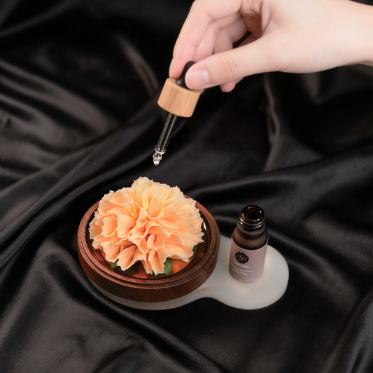 Golden Carnation Charm